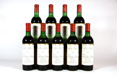 null 9 B CHÂTEAU MOUTON BARON PHILIPPE (5 H.E.+; 3 H.E. et 1 M.E; e.l.s.) GCC5 Pauillac...