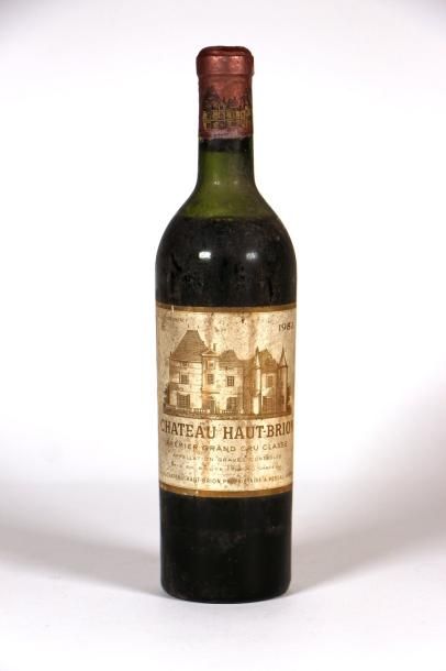 null 1 B CHÂTEAU HAUT BRION (M.E; e.t; c.s.) GCC1 Graves 1953