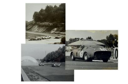 null Photos d'époque de 2 Ferrari 250 GT SWB à Montlhéry 1961
Photo d'époque de 3...