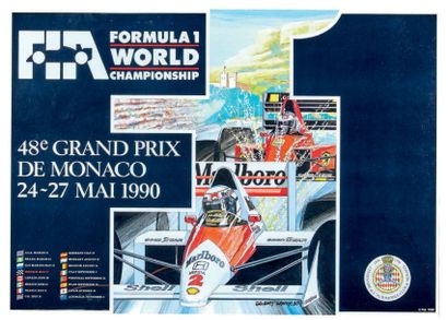 null Grand Prix F1 de Monaco 1990
Affiche originale
Editions FIA 1989
D'après un...