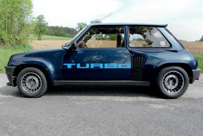 1982 - RENAULT 5 TURBO Version la plus recherchée, configuration rare
Etat de conservation...