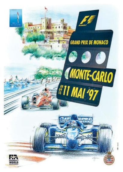 null Grand Prix F1 de Monaco 1997
Affiche originale
Editions Agence Internationale...