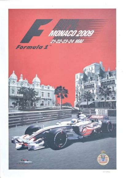 null Grand Prix de Monaco 2009
Sérigraphie
Edition limitée
Numérotée 45/1500
Excellent...