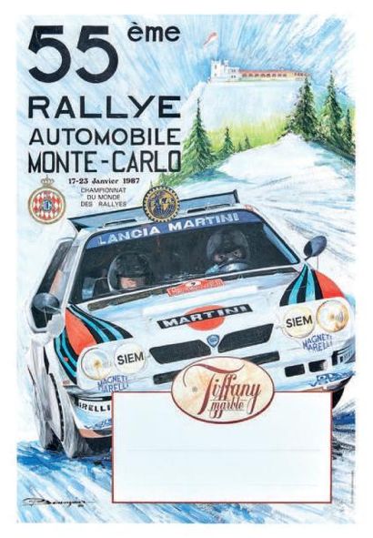 null Rallye Automobile de Monte-Carlo 1987
Affiche originale
Editions S. N. I. P.
D'après...