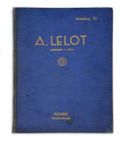 A. LELOT Catalogue de pièces détachées pour automobiles et motocyclettes, 1935
Bon...