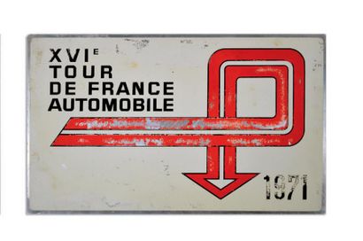 null Plaque du rallye du Tour de France Automobile 1971