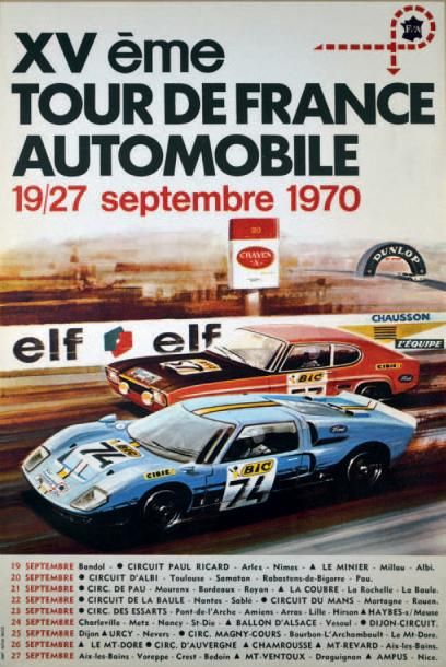 null Affiche originale du Tour de France
Automobile 1970