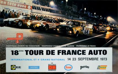 null Affiche originale du Tour de France
Automobile 1973