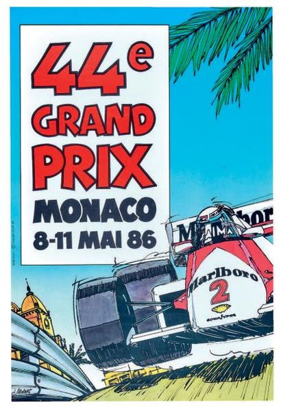 null Grand Prix F1 de Monaco 1986
Affiche originale
Editions Agence Internationale...