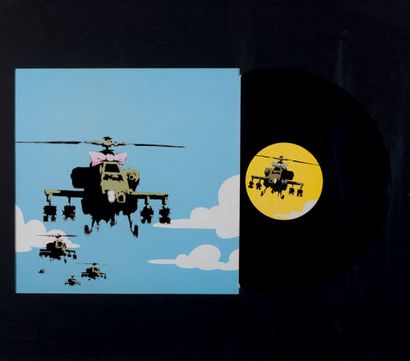 BANKSY (NÉ EN 1974) Dirty Funker, Flat Beat, Happy Shoppers, 2009
Offset/pochette...