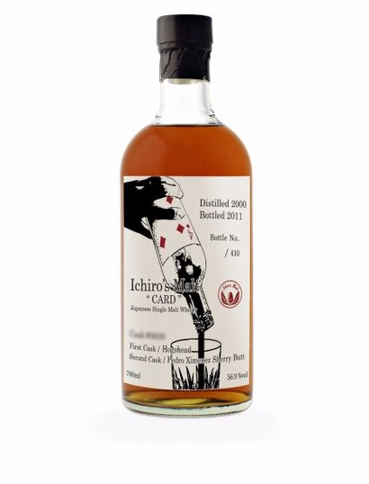 null 1 B WHISKY 70 Cl 56,9 ° n° 467/546 distillé en 2000 mise en bouteille en 2011...