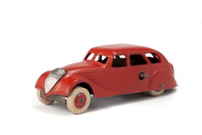AR (AUTAJON & ROUSTAN) 
PEUGEOT 402 -1939, Limousine, mécanique, pneus blancs, orange,...
