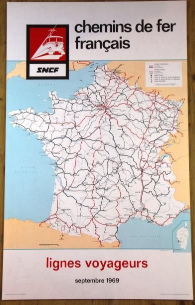 null SNCF - 12 affiches photo dont " Chemins de fer français"; " Nous sommes jeunes...