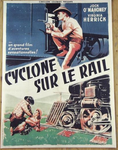 null Cinema : 6 reproductions de films sur le thème du train dont "Bataille du rail";...