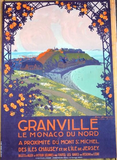 null Geo DORIVAL - Granville - Le Monaco du Nord. Imp. Cornille & Serre à Paris,
103...