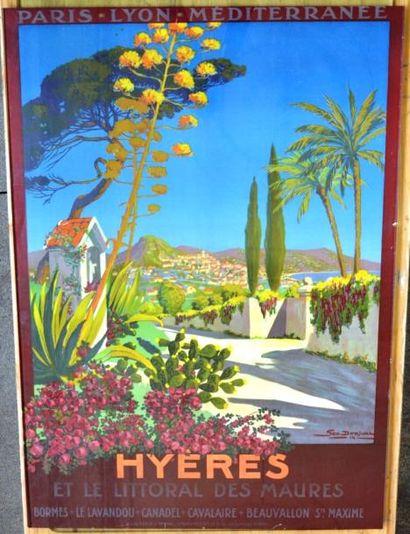 null Geo DORIVAL - Hyères et le Littoral des Maures, 1914. Imp. Cornille & Serres...