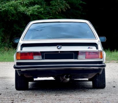 1985 - BMW M635 CSI Carte grise française / French registration papers
N° de châssis:...