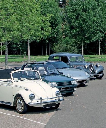 1993 - PEUGEOT 205 ROLAND GARROS CABRIOLET Carte grise française / French registration...