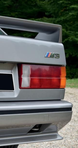 1986 - BMW M3 E30 Carte grise française / French registration papers
N° de Châssis:...