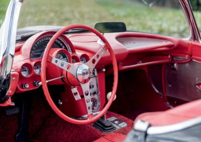 1960 - CHEVROLET CORVETTE C1 Titre de circulation belge / Belgian registration papers
N°...