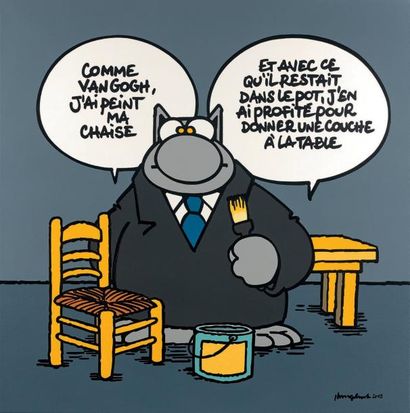 PHILIPPE GELUCK (NÉ EN 1954) 
C'est jaune et ça ne sait pas, 2015
Acrylique sur toile,...