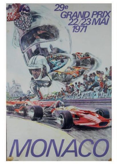 Grand Prix de Monaco 1971
Affiche originale...