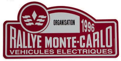 null Rallye Monte-Carlo des Véhicules Electriques 1996
Plaque du service d'organ...