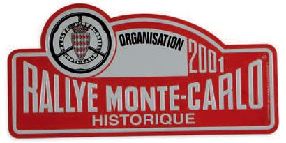 null Rallye Monte-Carlo Historique 2001
Plaque du service d'organisation