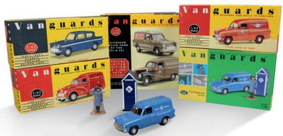 VANGUARDS Lot de 6 miniatures à l'échelle 1/43:
- Ford Anglia
- Ford Anglia Van
-...