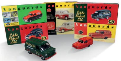 VANGUARDS Lot de 6 miniatures à l'échelle 1/43:
- Reliant Regal
- Ford 300 E Thames...