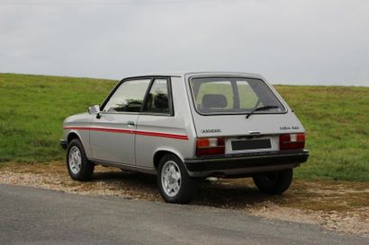 1979 - PEUGEOT 104 ZS Présentée au Salon de Paris en 1972, la 104 berline revendique...