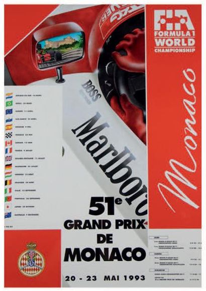 Grand Prix de Monaco 1993
Affiche originale
Editions...