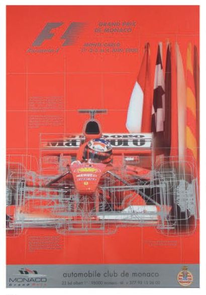 Grand Prix de Monaco 2000
Affiche originale
Très...