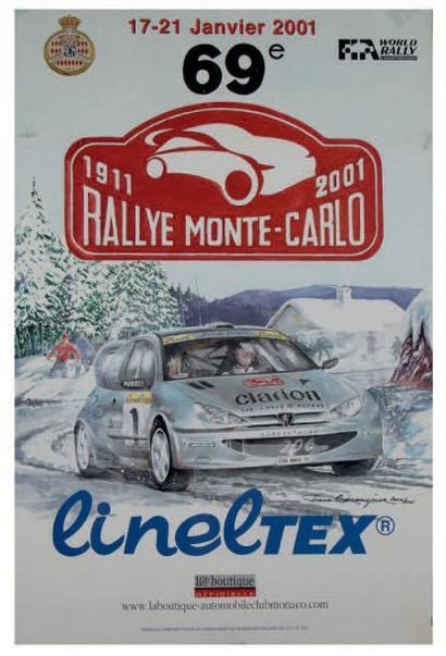 null Rallye Automobile de Monte-Carlo 2001
Affiche originale
Editions AIP Monaco
D'après...