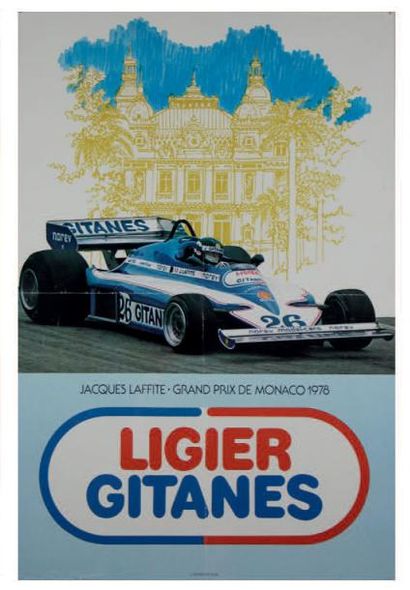 null Jacques Lafitte - Ligier Gitanes
Affiche promotionnelle pour le Grand
Prix de...