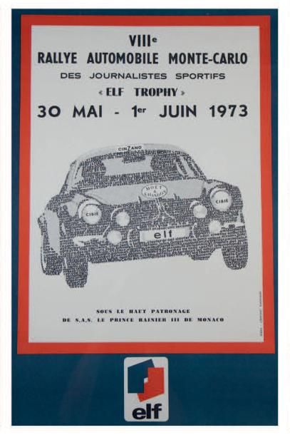null Rallye Automobile de Monte-Carlo des Journalistes Sportifs 1973
Affiche originale...