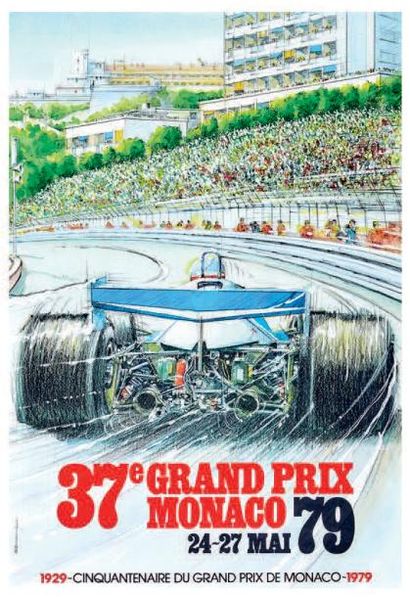 null Grand Prix de Monaco 1979
Affiche originale
Editions
Agence Internationale de...