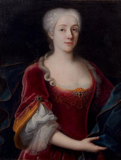 JOSEPH SIBON (ACTIF À TOULOUSE AU DÉBUT DU XVIIIE SIÈCLE) 
Portrait de Marianne Noordingh...