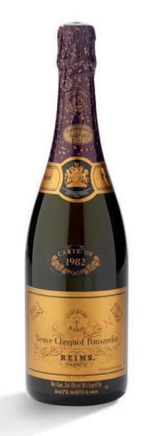 null 1 B CHAMPAGNE CARTE D'OR Veuve Cliquot Ponsardin 1982