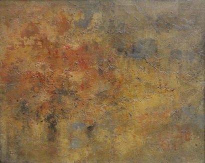 PIERRE JACQUEMON (1936 - 2002) Composition orange

Huile sur panneau, signée en bas...