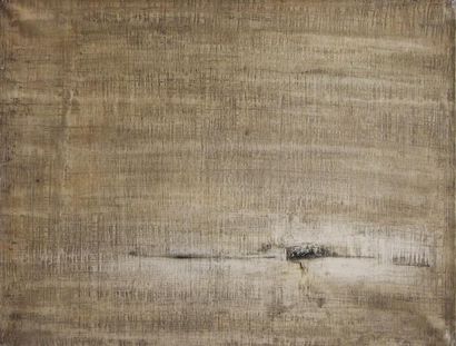 MAURICE REY (né en 1930) "Composition à la ligne d'horizon"

Huile sur toile

Signée...