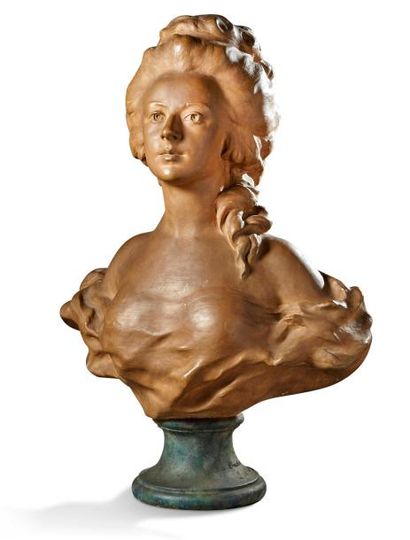 null Louis CLAUSADE (1862-1899)

Buste en terre cuite figurant Marie-Antoinette

signé...