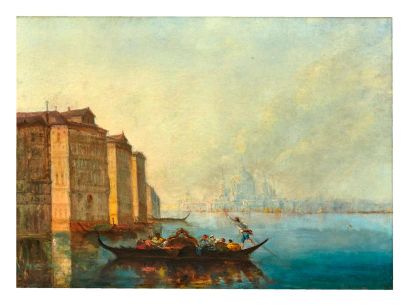 ECOLE ITALIENNE XIXème siècle Vedute

Huile sur toile

53 x 71 cm

(restaurations...
