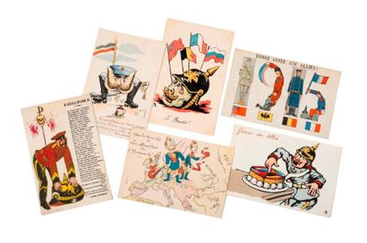 null Illustrateurs divers : Gaston Noury, Louis Boucher …


Environ 115 cartes patriotiques...