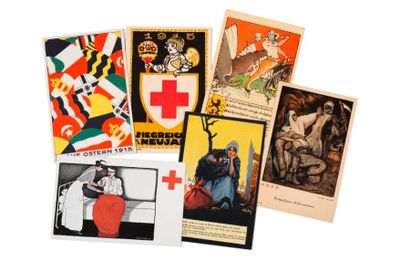 null Illustrateurs divers : Scott, Abel Faivre…


Environ 120 cartes Croix Rouge,...