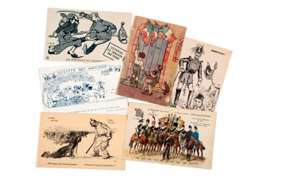 null Illustrateurs divers : Aurrens, Caruchet, Forain…


Environ 85 cartes patriotiques...