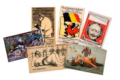 null ILLUSTRATEURS BELGES et HOLLANDAIS


 Environ 135 cartes patriotiques , caricatures...