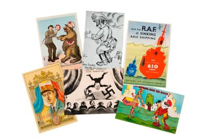 null GUERRE 1939-1945


 Environ 620 cartes illustrateurs, caricatures, propagande…...