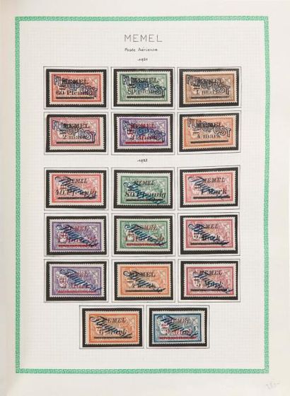 null Divers Europe
Collection constituée de timbres d'Alsace-Lorraine, Monaco, Andorre,...