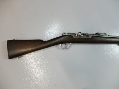 null Fusil à verrou de marine modèle 1878. Canon rond à pans au tonnerre daté STR1879...